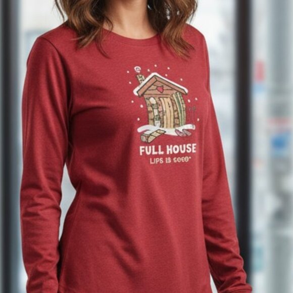 Life Is Good Full House Tee - Picture 1 of 10
